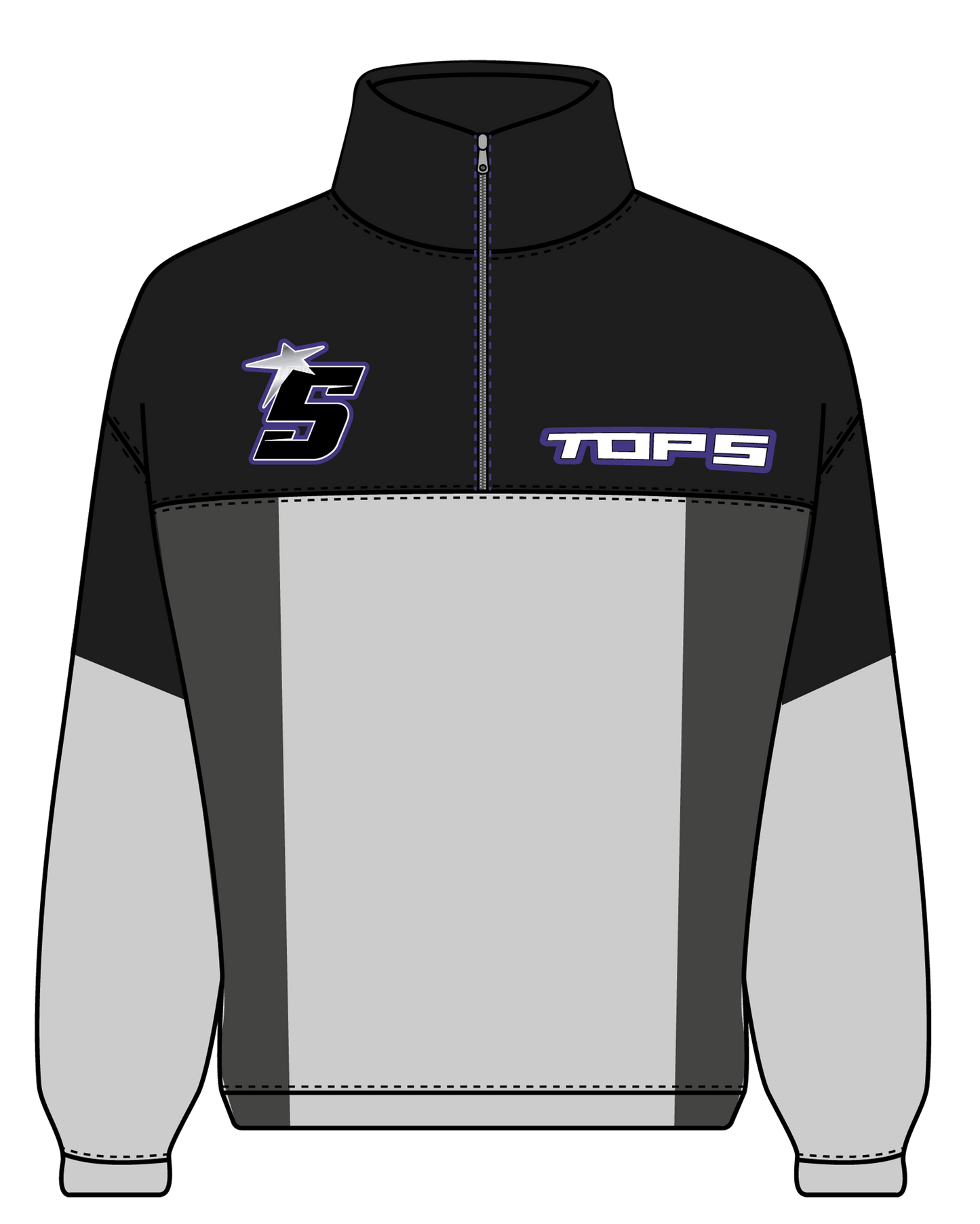 Top 5 - Racing - Half Zip